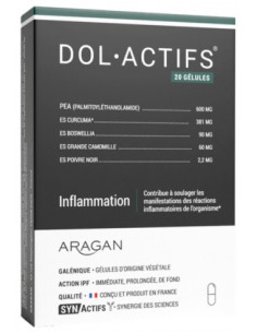 Aragan Synactifs DolActifs - 20 Gélules