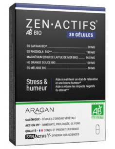 Aragan Synactifs ZenActifs Bio 30 Gélules