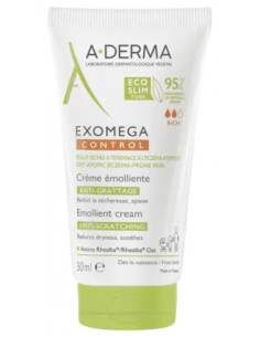 A-DERMA Exomega Control Crème Émolliente Anti-Grattage - 50 ml
