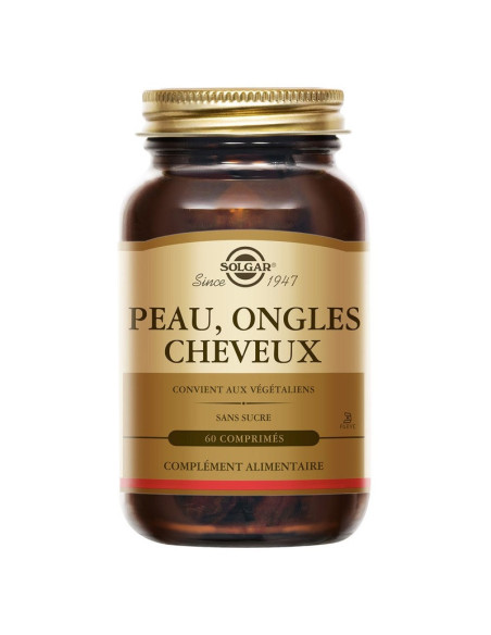 Solgar Peau Ongles Cheveux - 60 Comprimés