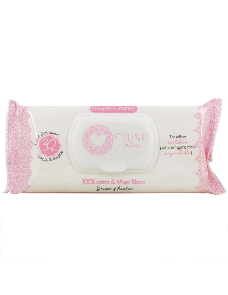 Musc Intime Lingettes - 30 pièces