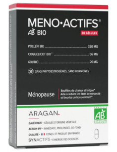 Aragan Synactifs MenoActifs Bio - 30 Gélules