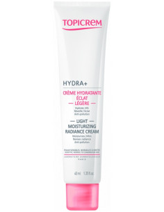 Topicrem HYDRA+ Crème Hydratante Éclat Légère - 40 ml