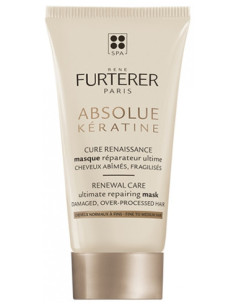 Furterer Absolue Kératine Cure Renaissance Masque Réparateur Ultime Cheveux Abîmés Fragilisés - Type : Cheveux normaux à fins- 3