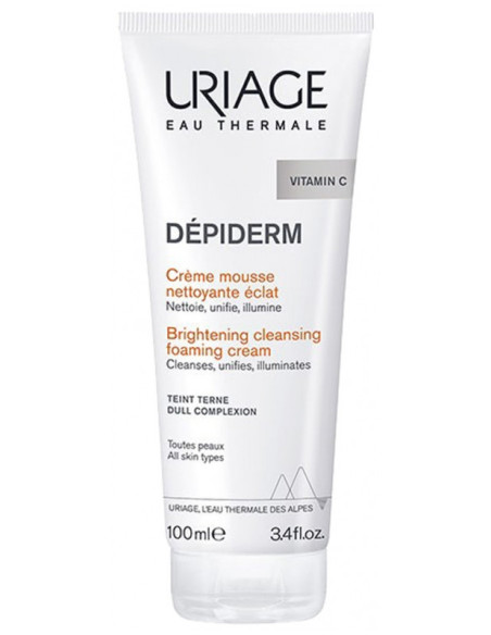 Uriage Dépiderm Crème Mousse Nettoyante Éclat - 100 ml