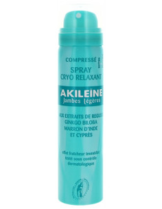 Akileïne Spray Cryo Relaxant Jambes Légères - 75 ml
