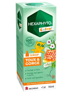 Hexaphyto Sirop Toux & Gorge Enfant - 150 ml