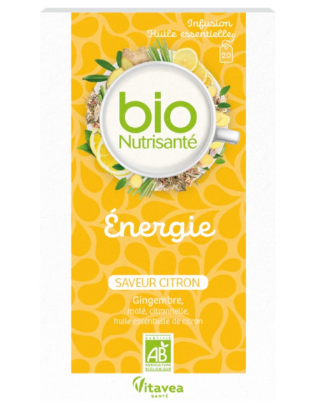 Vitavea Infusion Citron Bio - 20 sachets