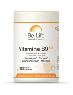 Be-Life Vitamine B9 500 - 90 gélules