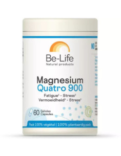 Be-Life Magnésium Quatro 900 - 60 gélules
