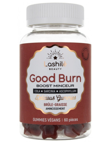 Lashilé Beauty Good Burn Boost Minceur - 60 Gummies