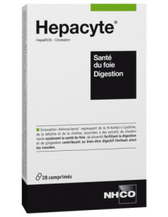 NHCO Hepacyte Santé du Foie Digestion - 28 Comprimés