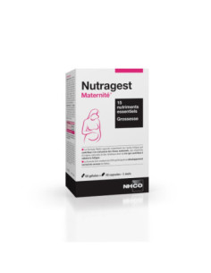 NHCO NUTRAGEST MATERNITÉ - Grossesse - 60 Gélules et 30 Capsules