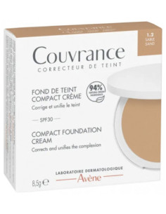 Avène Couvrance Fond de Teint Compact SPF30 Teinte : 1.2 Sable - 8,5 g