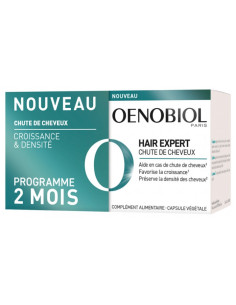 Oenobiol Hair Expert Chute de Cheveux - Lot de 2 x 60 Capsules