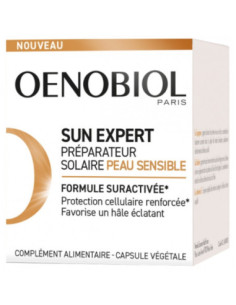 Oenobiol Sun Expert Préparateur Solaire Peau Sensible - 30 Capsules
