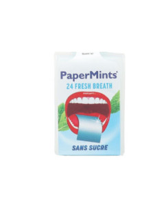 PaperMints Fresh breath feuilles de menthe - 24 feuilles