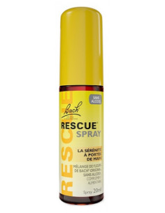 Fleurs de Bach Rescue spray sans alcool - 20ml