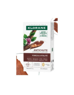 Klorane Antichute Force & Vitalité - 90 capsules