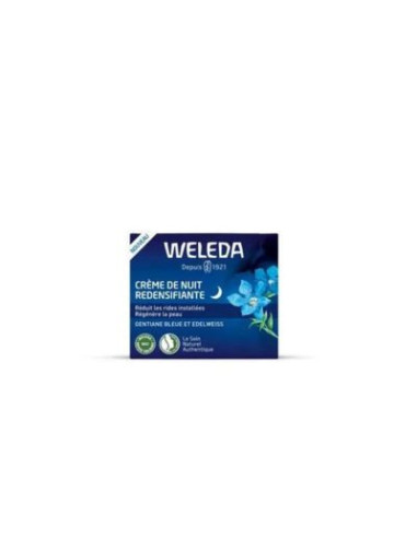 Weleda Crème de Nuit Redensifiante Gentiane Bleue et Edelweiss - 40 ml