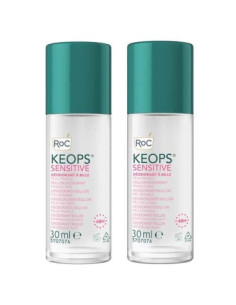RoC KEOPS Déodorant à Bille Peau Sensible - 2x30ml