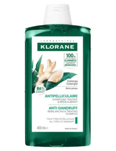 Klorane Antipelliculaire Shampoing Rééquilibrant au Galanga - 400 ml