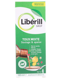 Libérill Sirop Toux Mixte Soulage & Apaise - 120 ml