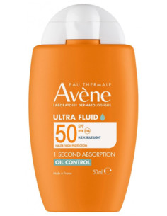 Avène Solaire Ultra Fluid Éclat SPF50+ - 50 ml