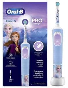 Oral-B Pro Kids 3 Ans et + Brosse À Dents Électrique - Modèle : Reine des Neiges