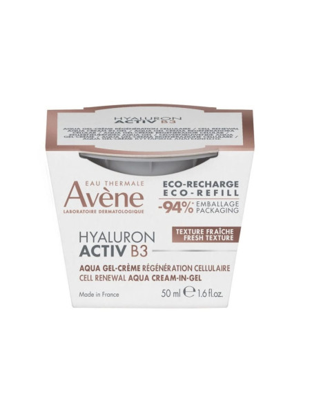 Avène HYALURON ACTIV B3 - Eco-Recharge Aqua Gel-Crème Régénération Cellulaire - 50ml
