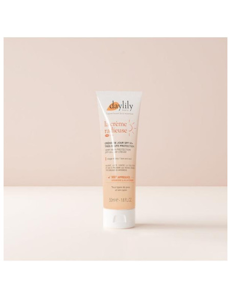 Daylily Paris La Crème Radieuse Crème de Jour Très Haute Protection SPF 50+ - 50 ml