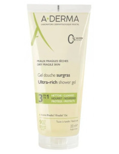A-DERMA Gel Douche Surgras 3en1 - 200 ml