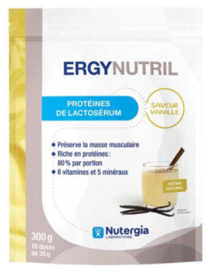 Nutergia Ergynutril Protéines de Lactosérum - 300 g