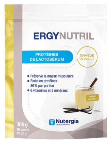 Nutergia Ergynutril Protéines de Lactosérum - 300 g