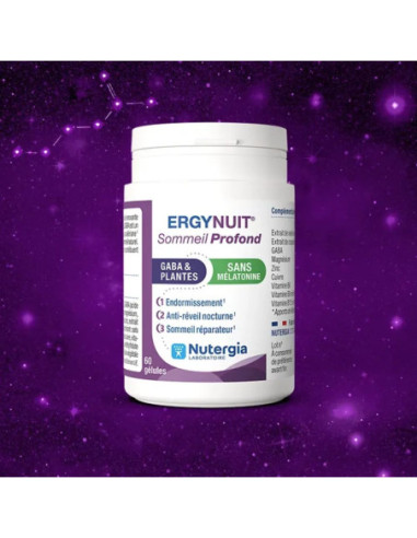 Nutergia ErgyNuit® Sommeil Profond - 60 gélules