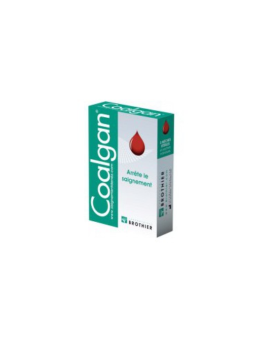 Coalgan, 5 mèches stériles en sachet individuel