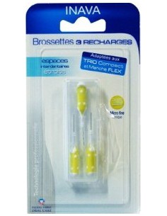 INAVA Brossettes interdentaires étroits - 3 recharges...