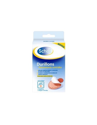 Pansements Coricides Durillons (2 emplâtres + 2...