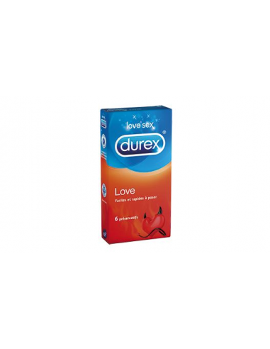 Durex Love, 6 préservatifs