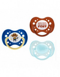 Sucette +18 Collection N°38 Silicone +18 mois - 1 sucette