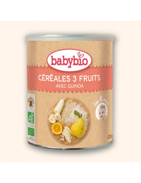 Céréales 3 Fruits - 220g