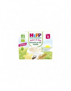 Semoule au lait Vanille - 4x100g