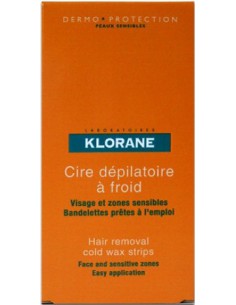 Cire Dépilatoire à Froid Spécial Visage et Zones...