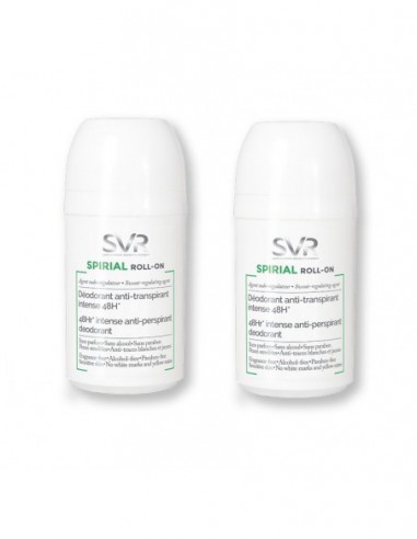 Spirial Duo Régulateur Intense Roll-On -  2x50ml