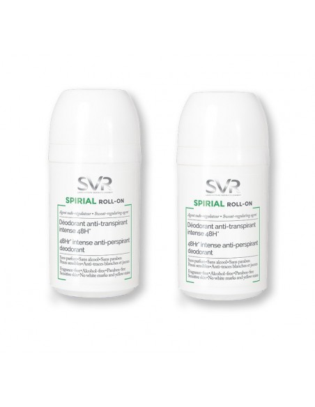 Spirial Duo Régulateur Intense Roll-On -  2x50ml