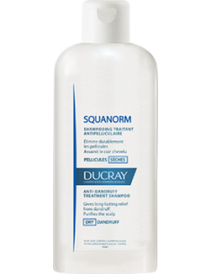 SQUANORM - Shampooing antipelliculaire Pellicules Sèches...