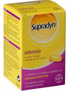 Supradyn Intensia, 30 comprimés à avaler