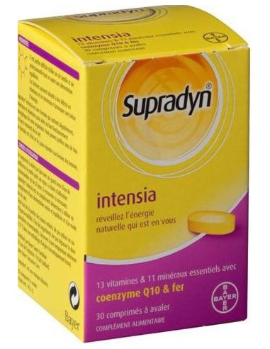 Supradyn Intensia, 30 comprimés à avaler
