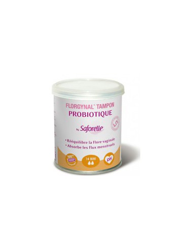 Florgynal Tampon Probiotique Mini, 14 unités