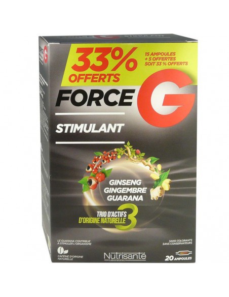 FORCE G Stimulant - 20 ampoules